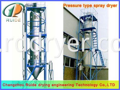 Pressure nozzle type spray dryer drying machine